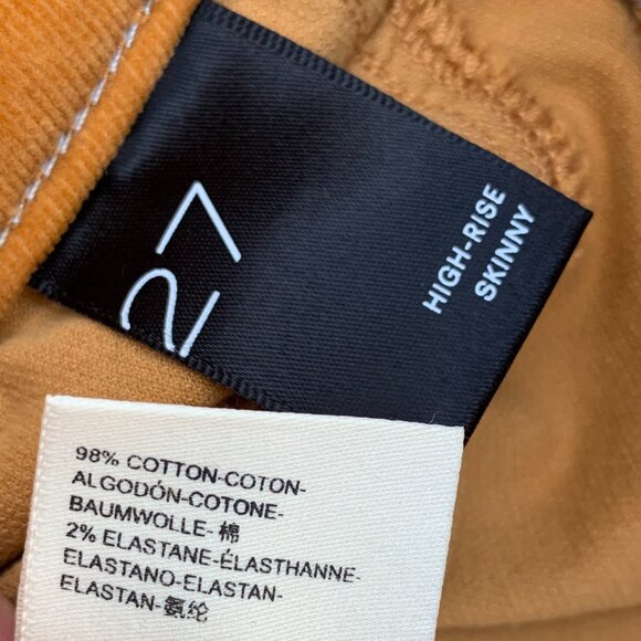 Anthropologie Pilcro Skinny High Rise Skinny Button Fly Corduroy Jeans Sz27 NWT - Picture 14 of 16